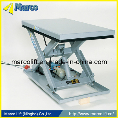 kopen Op maat gemaakte aanvraag 0,5-1 ton Marco Single Scissor Lift Table met CE-certificering online vervaardiging
