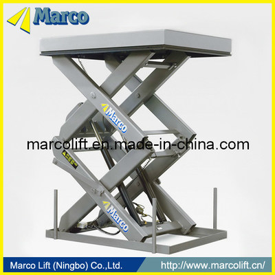 Beli 2 Ton CE Disetujui Marco Tinggi Gunting Lift Table dengan kustomisasi dan permintaan yang disesuaikan pembuatan online