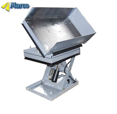 Beli Marco Ergonomic Hydraulic Tilt Scissor Goods Lift Table untuk Lifting Stasioner yang lancar pembuatan online