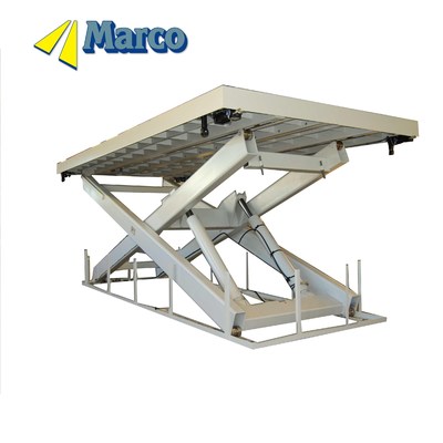 satın al Marco Özel boyutlu Hidrolik Makaslı Asansör Platformu Asansör Yükleme Hızı 5000mm Yakınlık Yüksekliği 1100mm Çevrimiçi üretim