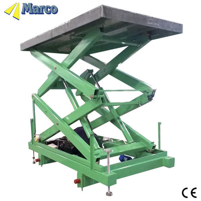 Buy Customization 2.5-4 Ton Marco High Scissor Lift Table with CE Approved Stationary Moves online manufacture