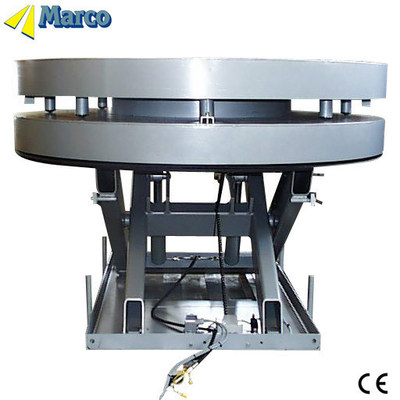 Αγορά Επίπεδο βάρους Marco Single Scissor Lift Table with Turntable Στατικό και ευέλικτο διαδικτυακή κατασκευή