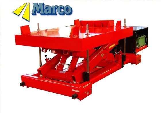 comprar 9000kg Capacidad de trabajo pesado Hidráulico de la mesa de elevación de tijeras para aplicaciones estacionarias Fabricación en línea