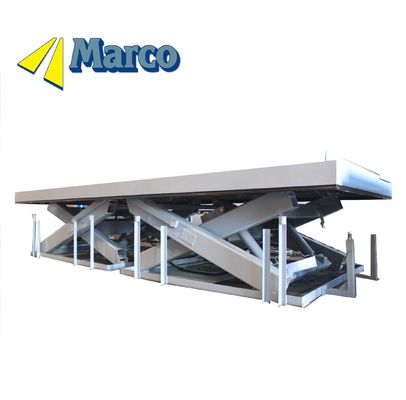 Hassas M5-050040-D4/2L Araç Röntgen Muayenesi için Hidrolik Makaslı Kaldırma Platformu açık pençe