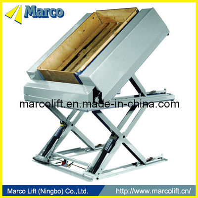 CE Approved Marco Tilt Scissor Lift Table MT-008045-D1/L for Stationary Applications