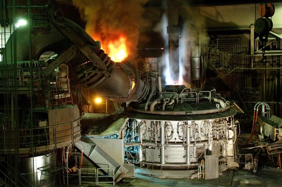 china Computer Controlled Electric Plasma Arc Furnace Round Compressed Air System ISO Certification for sale