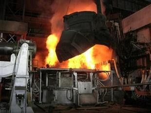 china Alloy Steel Industrial Electric Furnace , Electric Iron Furnace High Current Conductor System for sale