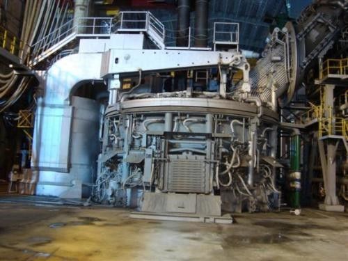 china High Impedance Electric Arc Furnace , Electric Furnace Steel Low Current Operation for sale