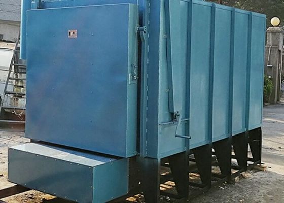 china Industrial Heat Treatment Car Bottom Furnace Large Scale For Annealing / Normalizing for sale