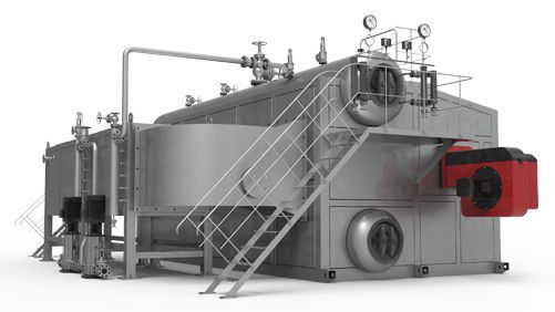 china Chain Grate Coal Fired Industrial Hot Water Boiler Bilateral Ventilation Drainage for sale