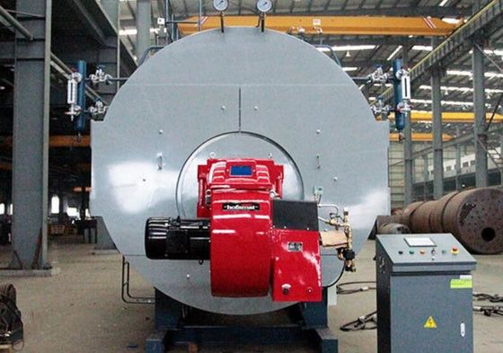 china T Back Vertical LPG Fired Steam Boiler , Gas Fired Central Heating CE ISO Certified for sale