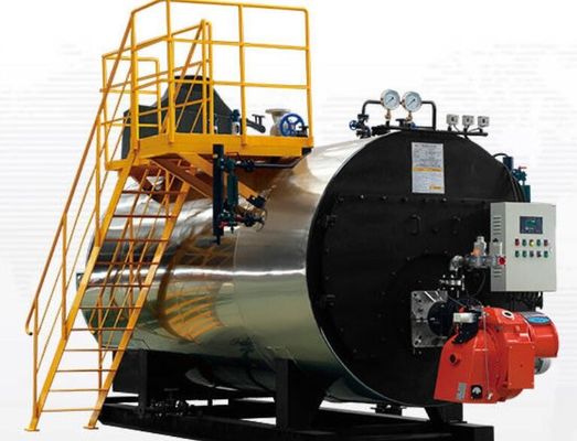 china Small Heat Loss Gas Fired Steam Boiler , Industrial Natural Gas Boiler Furnace for sale