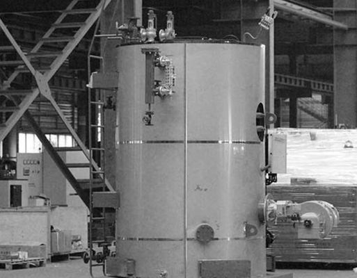 china Mini Vertical Steam Gas Fired Boiler Natural Circulation Type Vertical Three Return Structure for sale